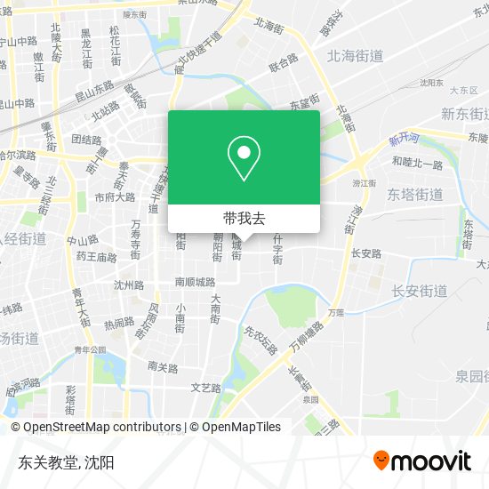 东关教堂地图