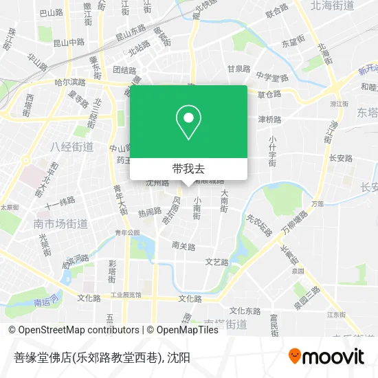 善缘堂佛店(乐郊路教堂西巷)地图