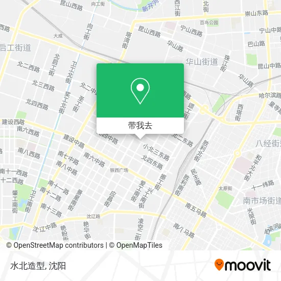 水北造型地图