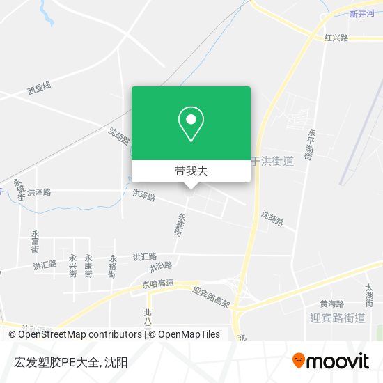 宏发塑胶PE大全地图