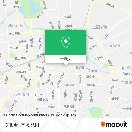 东北通讯市场地图