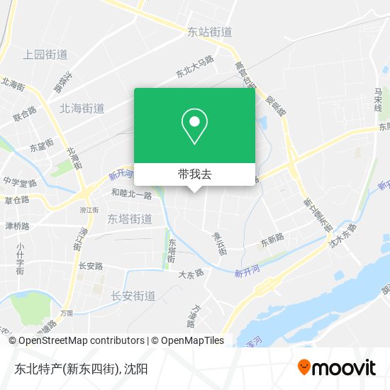 东北特产(新东四街)地图