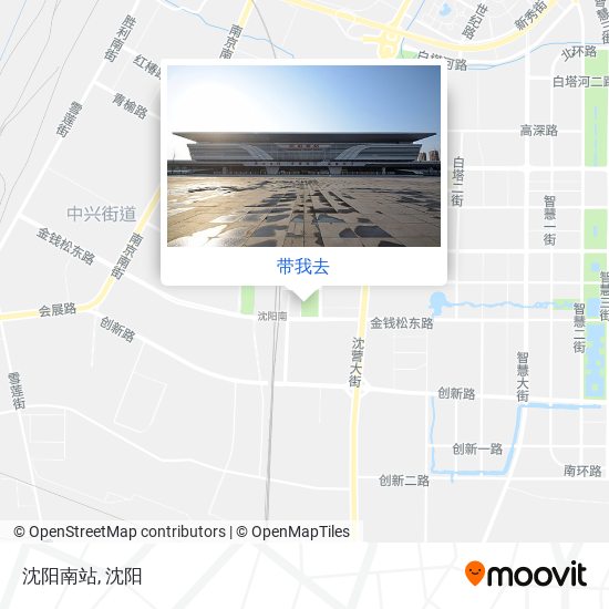 沈阳南站地图