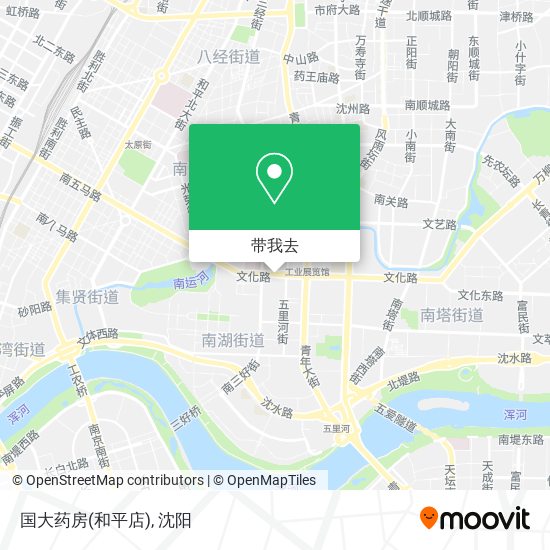 国大药房(和平店)地图