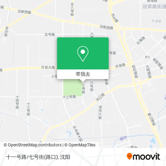 十一号路/七号街(路口)地图