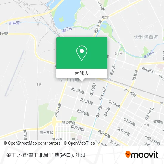 肇工北街/肇工北街11巷(路口)地图