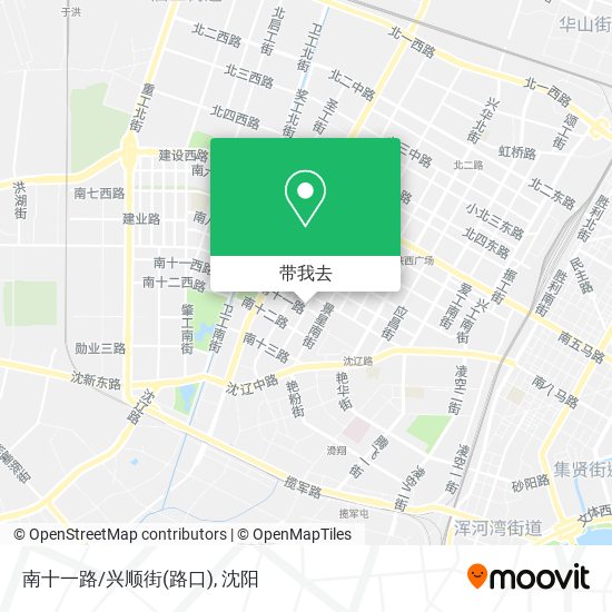 南十一路/兴顺街(路口)地图
