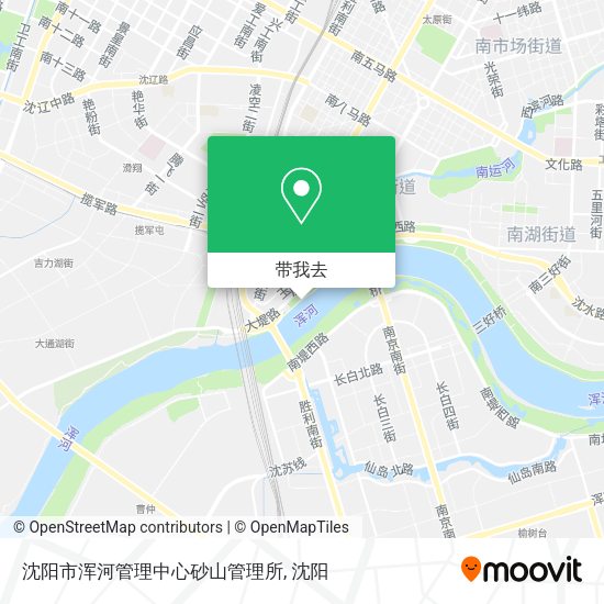 沈阳市浑河管理中心砂山管理所地图