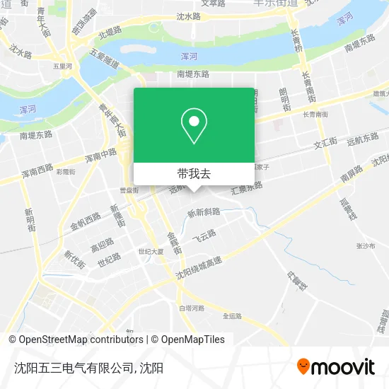 沈阳五三电气有限公司地图