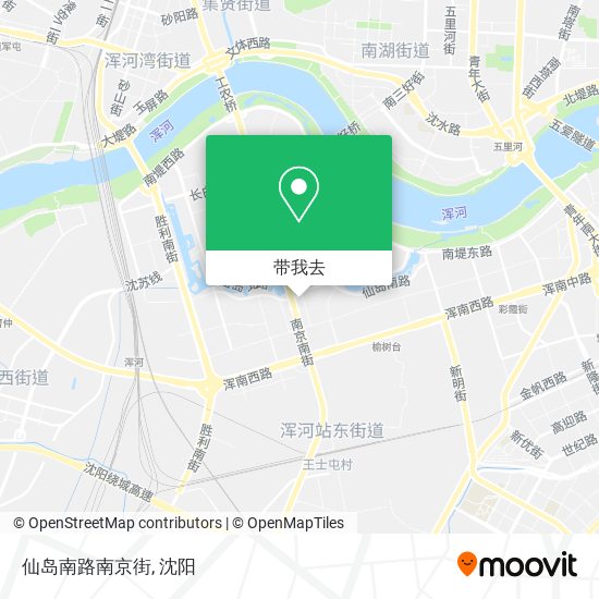 仙岛南路南京街地图