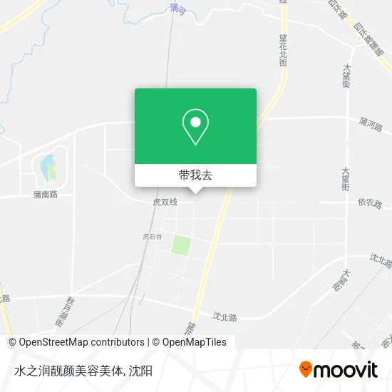 水之润靓颜美容美体地图