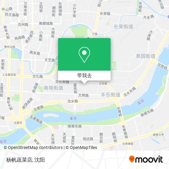 杨帆蔬菜店地图