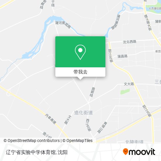 辽宁省实验中学体育馆地图