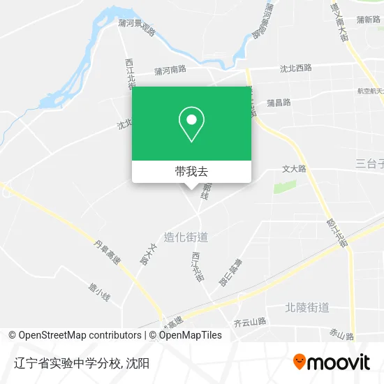 辽宁省实验中学分校地图