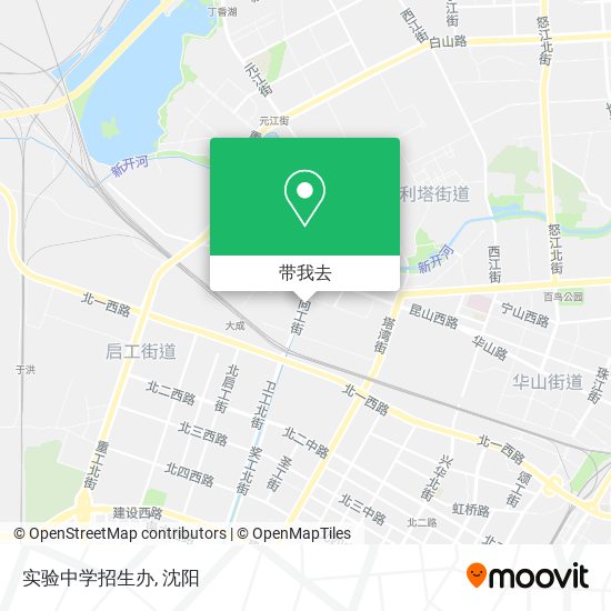 实验中学招生办地图