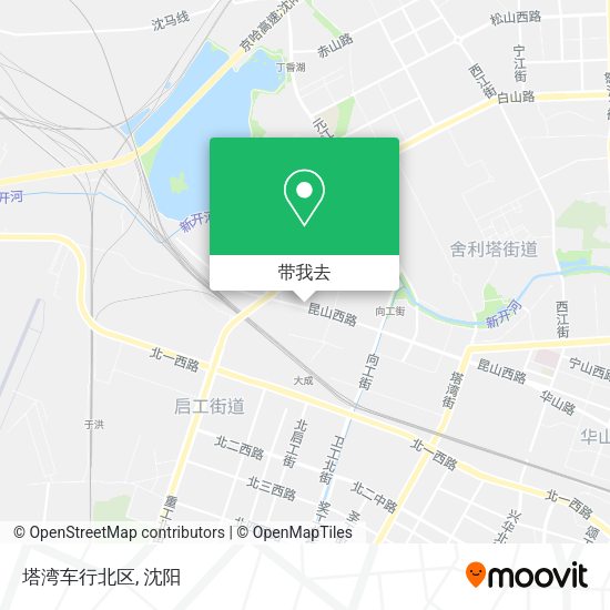 塔湾车行北区地图