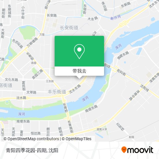 青阳四季花园-四期地图