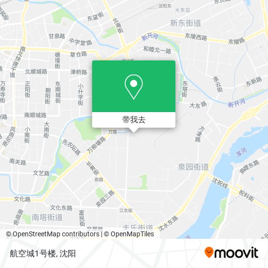 航空城1号楼地图
