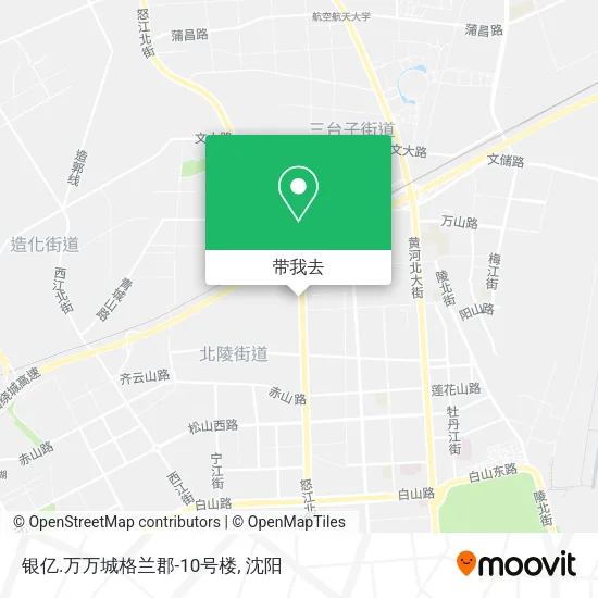 银亿.万万城格兰郡-10号楼地图