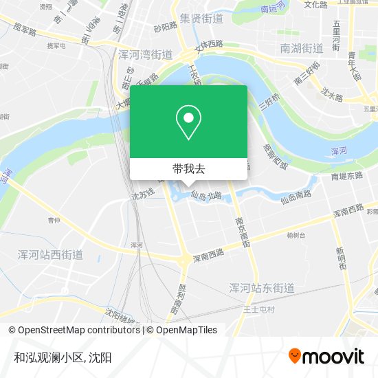 和泓观澜小区地图