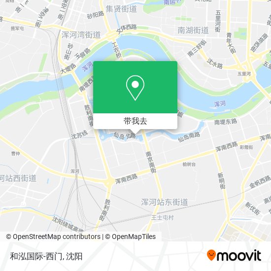 和泓国际-西门地图