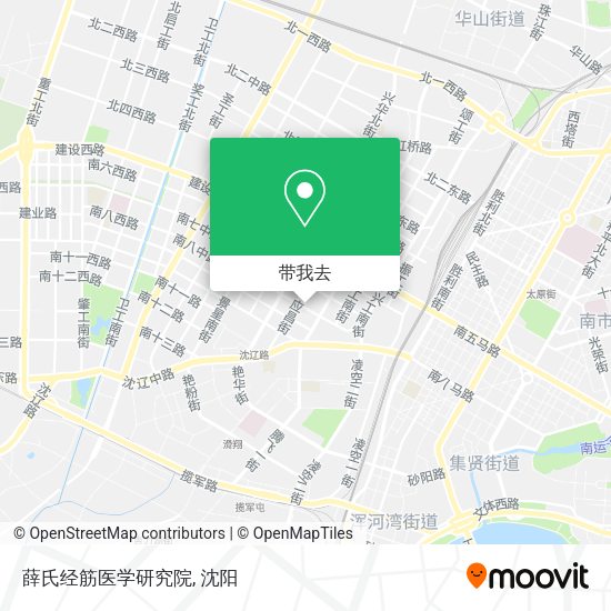 薛氏经筋医学研究院地图