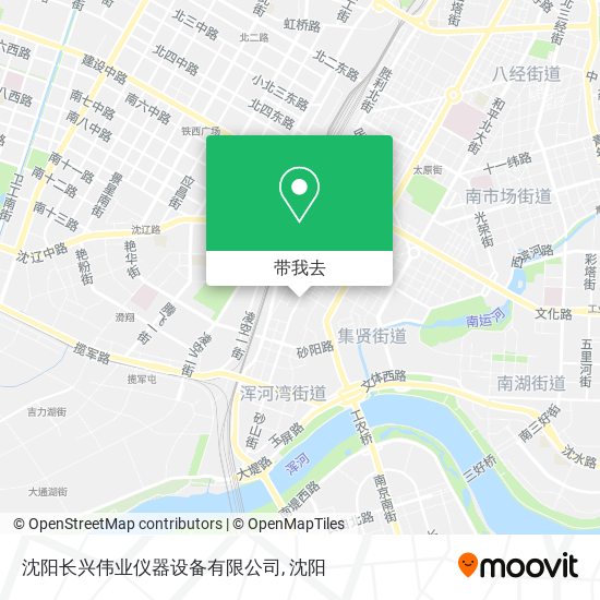 沈阳长兴伟业仪器设备有限公司地图