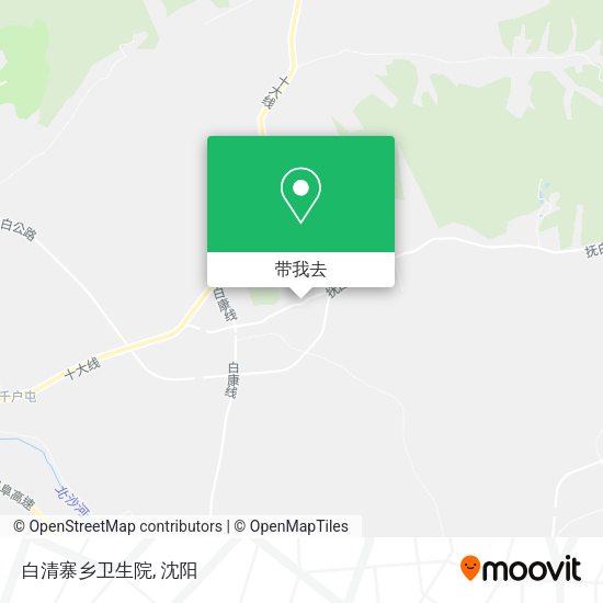白清寨乡卫生院地图
