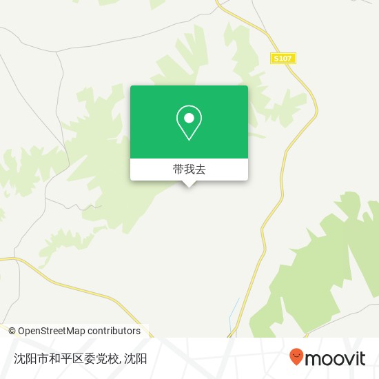 沈阳市和平区委党校地图