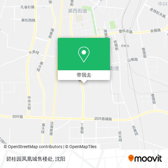 碧桂园凤凰城售楼处地图