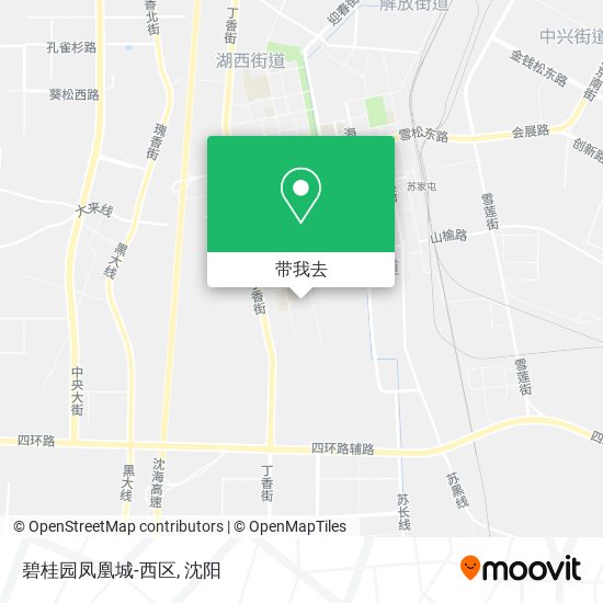 碧桂园凤凰城-西区地图