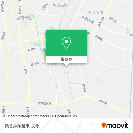 美意添顺超市地图