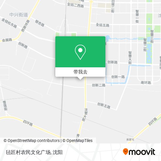毡匠村农民文化广场地图