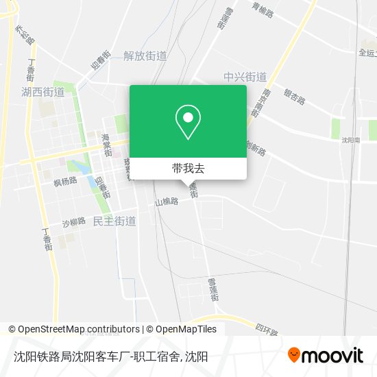 沈阳铁路局沈阳客车厂-职工宿舍地图