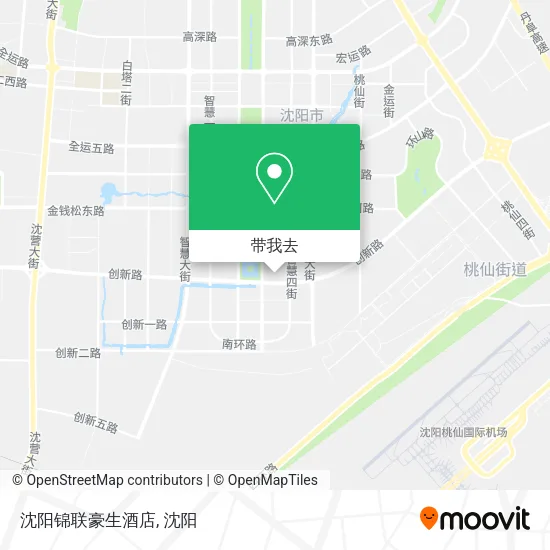 沈阳锦联豪生酒店地图
