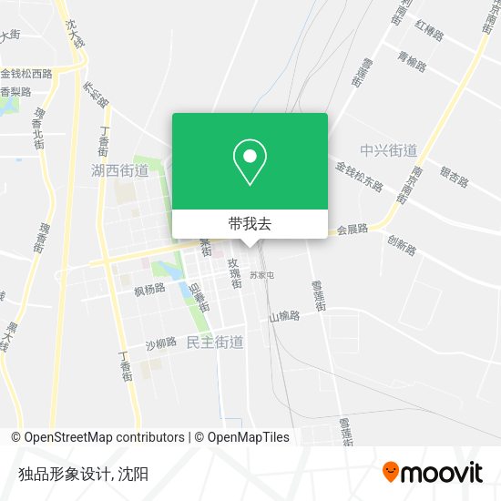 独品形象设计地图