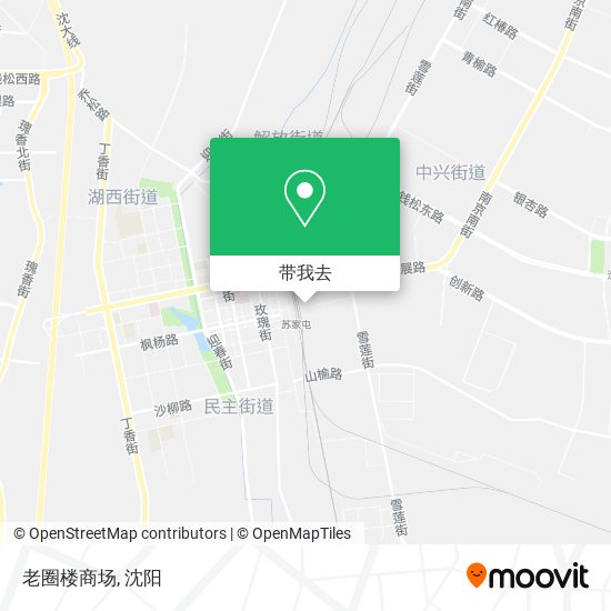 老圈楼商场地图