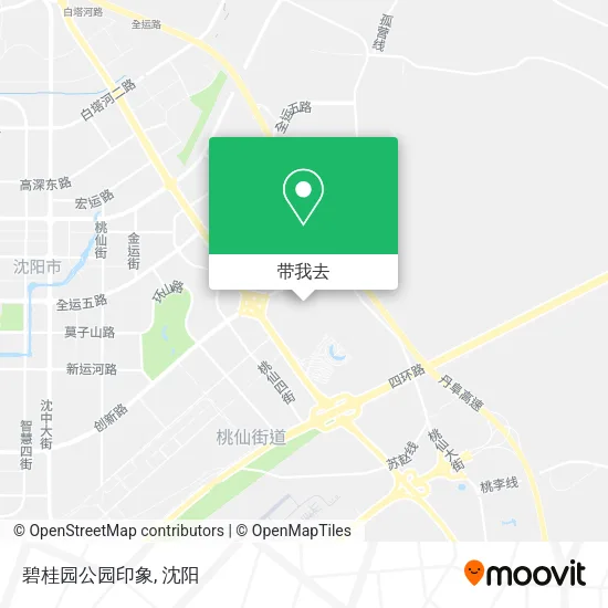 碧桂园公园印象地图
