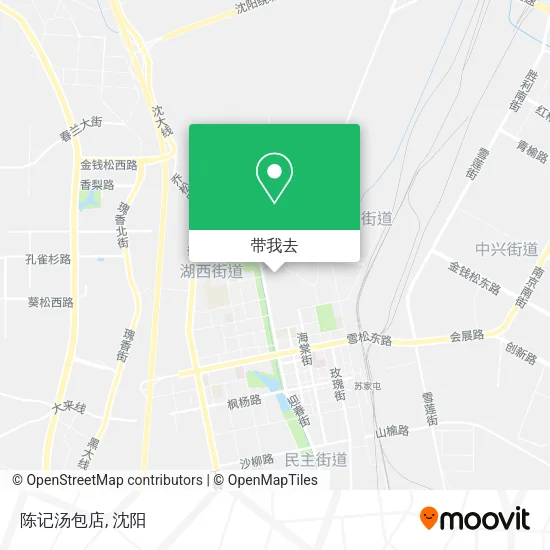 陈记汤包店地图