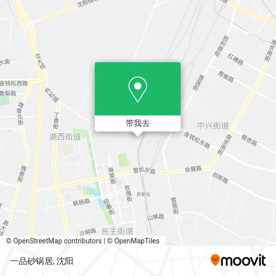 一品砂锅居地图