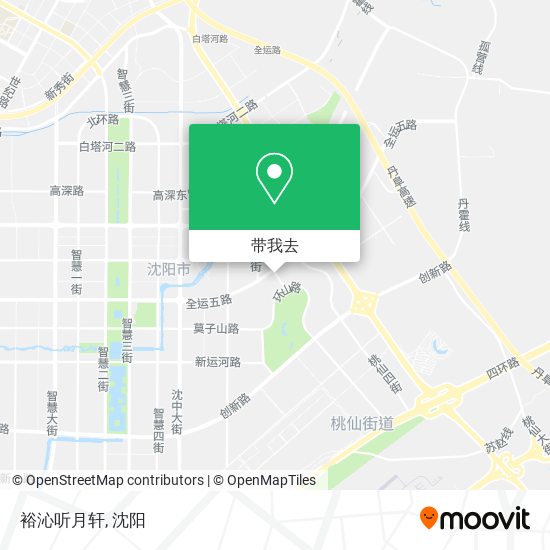 裕沁听月轩地图