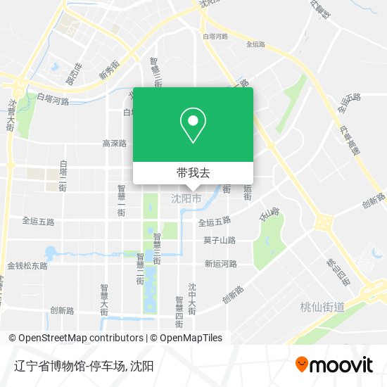 辽宁省博物馆-停车场地图