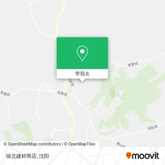 镇北建材商店地图