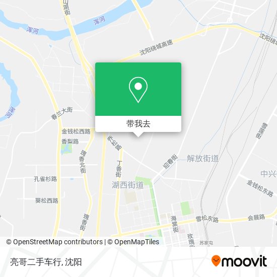 亮哥二手车行地图