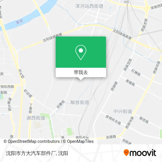 沈阳市方大汽车部件厂地图