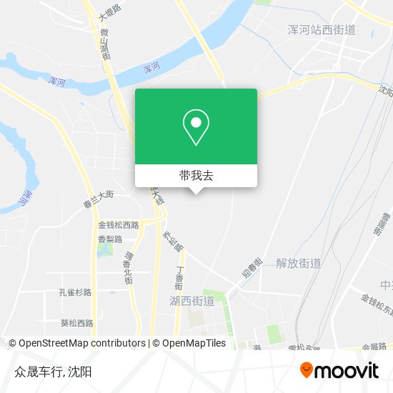 众晟车行地图