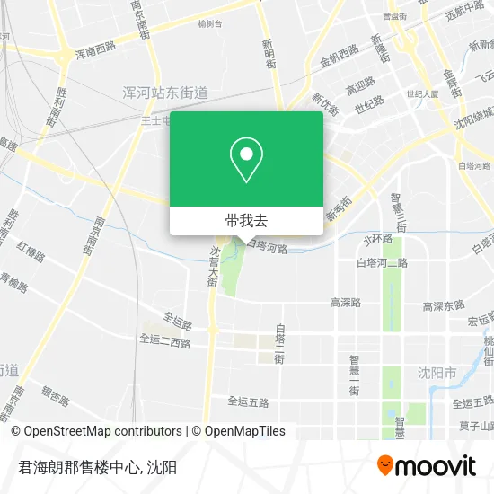 君海朗郡售楼中心地图