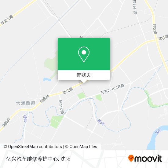 亿兴汽车维修养护中心地图