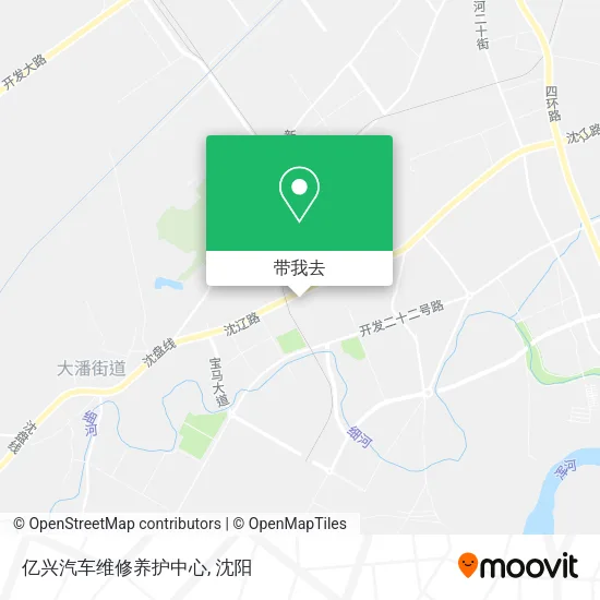 亿兴汽车维修养护中心地图