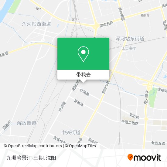 九洲湾景汇-三期地图